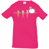T-Shirts Hot Pink / 6 Months Kawaii Rabbit and Carrots Infant Premium T-Shirt