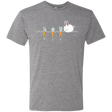 T-Shirts Premium Heather / S Kawaii Rabbit and Carrots Men's Triblend T-Shirt
