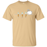 T-Shirts Vegas Gold / S Kawaii Rabbit and Carrots T-Shirt
