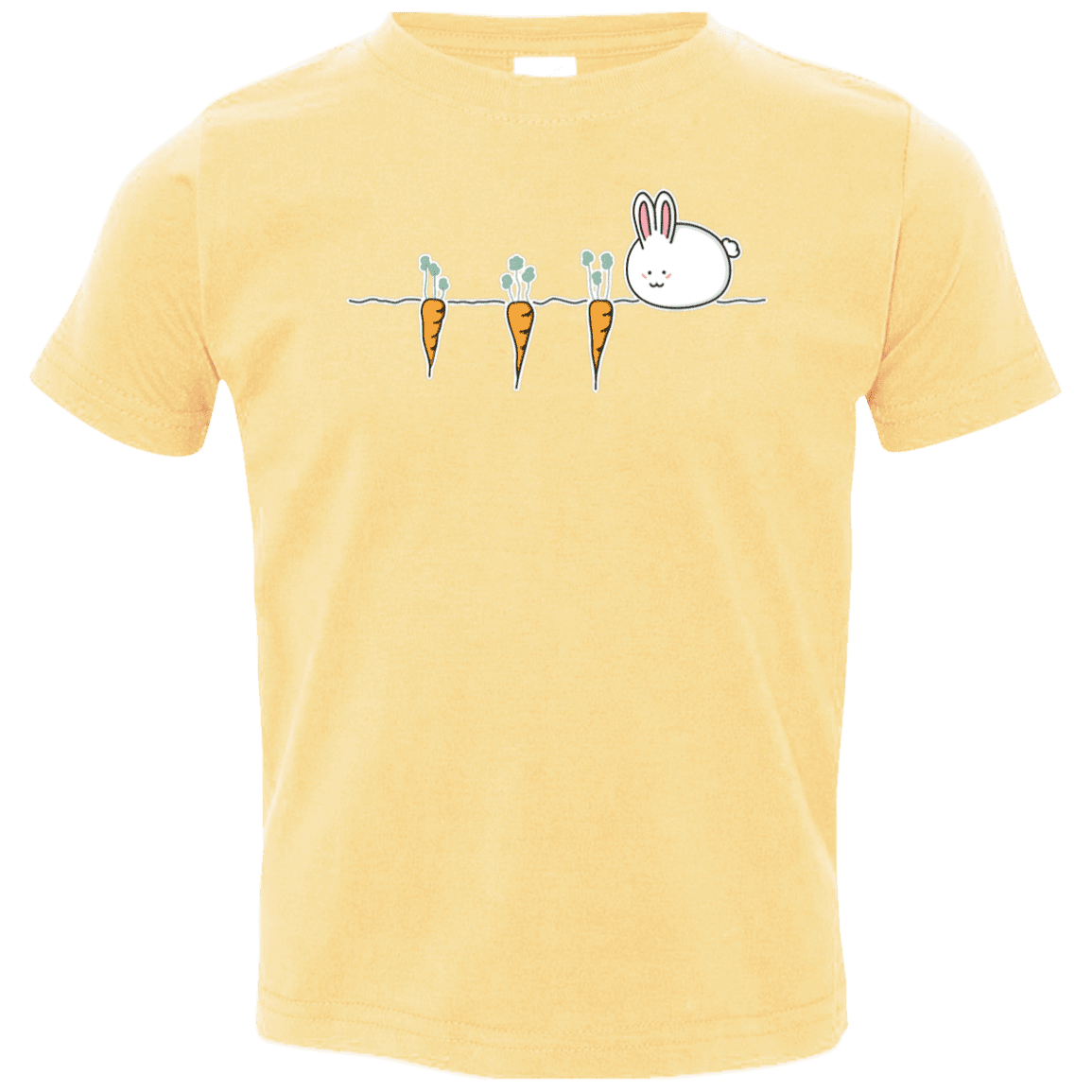 T-Shirts Butter / 2T Kawaii Rabbit and Carrots Toddler Premium T-Shirt