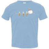 T-Shirts Light Blue / 2T Kawaii Rabbit and Carrots Toddler Premium T-Shirt