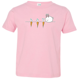 T-Shirts Pink / 2T Kawaii Rabbit and Carrots Toddler Premium T-Shirt