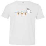 T-Shirts White / 2T Kawaii Rabbit and Carrots Toddler Premium T-Shirt