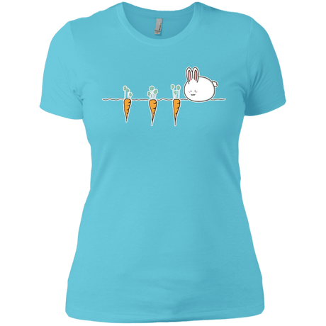 T-Shirts Cancun / X-Small Kawaii Rabbit and Carrots Women's Premium T-Shirt