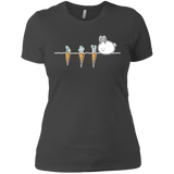 T-Shirts Heavy Metal / X-Small Kawaii Rabbit and Carrots Women's Premium T-Shirt