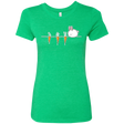 T-Shirts Envy / S Kawaii Rabbit and Carrots Women's Triblend T-Shirt