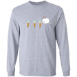 T-Shirts Sport Grey / YS Kawaii Rabbit and Carrots Youth Long Sleeve T-Shirt
