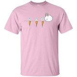 T-Shirts Light Pink / YXS Kawaii Rabbit and Carrots Youth T-Shirt