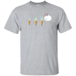 T-Shirts Sport Grey / YXS Kawaii Rabbit and Carrots Youth T-Shirt