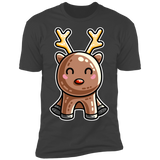 T-Shirts Heavy Metal / S Kawaii Reindeer Men's Premium T-Shirt