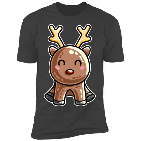 T-Shirts Heavy Metal / S Kawaii Reindeer Men's Premium T-Shirt