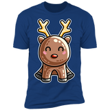 T-Shirts Royal / S Kawaii Reindeer Men's Premium T-Shirt