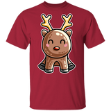 T-Shirts Cardinal / YXS Kawaii Reindeer Youth T-Shirt