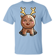 T-Shirts Light Blue / YXS Kawaii Reindeer Youth T-Shirt