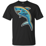 T-Shirts Black / S Kawaii Shark T-Shirt