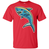 T-Shirts Red / S Kawaii Shark T-Shirt