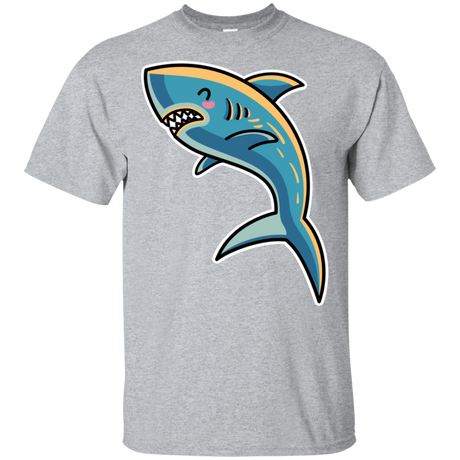 T-Shirts Sport Grey / S Kawaii Shark T-Shirt