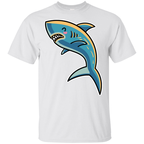 T-Shirts White / S Kawaii Shark T-Shirt