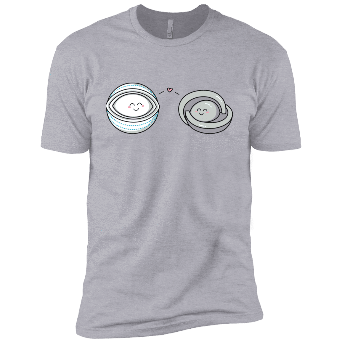 T-Shirts Heather Grey / YXS Kawaii Timeless Mothership and Lifeboat Boys Premium T-Shirt