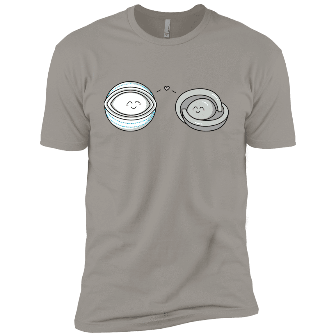 T-Shirts Light Grey / YXS Kawaii Timeless Mothership and Lifeboat Boys Premium T-Shirt