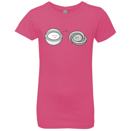 T-Shirts Hot Pink / YXS Kawaii Timeless Mothership and Lifeboat Girls Premium T-Shirt