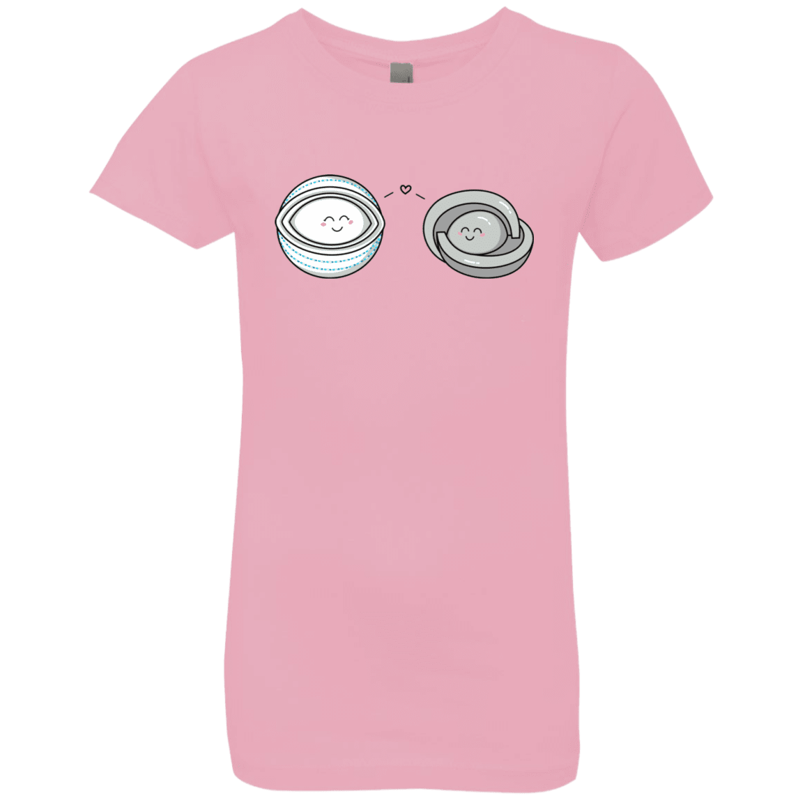 T-Shirts Light Pink / YXS Kawaii Timeless Mothership and Lifeboat Girls Premium T-Shirt