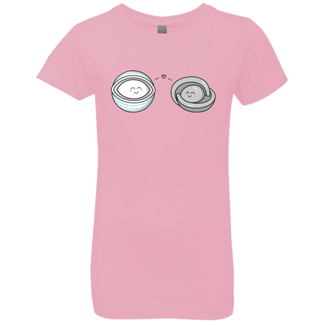 T-Shirts Light Pink / YXS Kawaii Timeless Mothership and Lifeboat Girls Premium T-Shirt