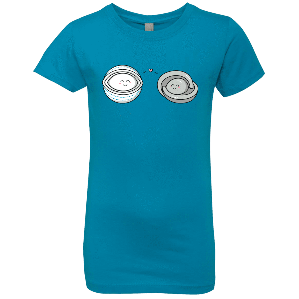 T-Shirts Turquoise / YXS Kawaii Timeless Mothership and Lifeboat Girls Premium T-Shirt