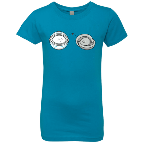 T-Shirts Turquoise / YXS Kawaii Timeless Mothership and Lifeboat Girls Premium T-Shirt