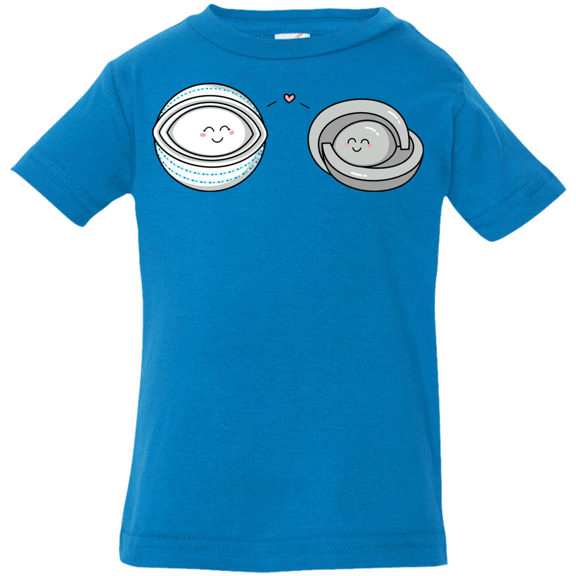 T-Shirts Cobalt / 6 Months Kawaii Timeless Mothership and Lifeboat Infant Premium T-Shirt