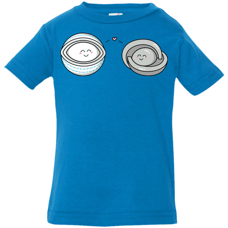 T-Shirts Cobalt / 6 Months Kawaii Timeless Mothership and Lifeboat Infant Premium T-Shirt