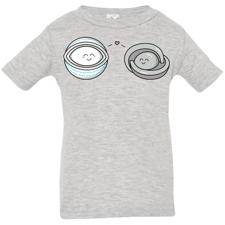 T-Shirts Heather Grey / 6 Months Kawaii Timeless Mothership and Lifeboat Infant Premium T-Shirt
