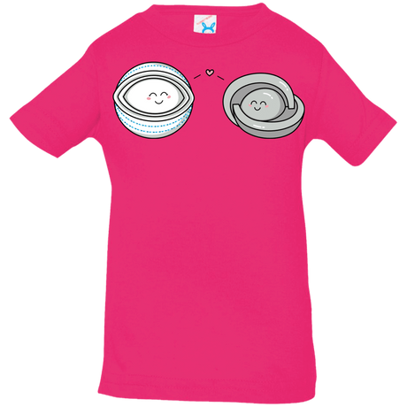 T-Shirts Hot Pink / 6 Months Kawaii Timeless Mothership and Lifeboat Infant Premium T-Shirt