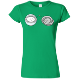 T-Shirts Irish Green / S Kawaii Timeless Mothership and Lifeboat Junior Slimmer-Fit T-Shirt
