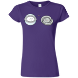 T-Shirts Purple / S Kawaii Timeless Mothership and Lifeboat Junior Slimmer-Fit T-Shirt