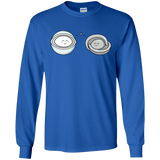 T-Shirts Royal / S Kawaii Timeless Mothership and Lifeboat Men's Long Sleeve T-Shirt