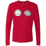 T-Shirts Red / S Kawaii Timeless Mothership and Lifeboat Men's Premium Long Sleeve