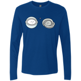 T-Shirts Royal / S Kawaii Timeless Mothership and Lifeboat Men's Premium Long Sleeve