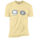 T-Shirts Banana Cream / X-Small Kawaii Timeless Mothership and Lifeboat Men's Premium T-Shirt