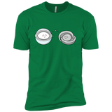 T-Shirts Kelly Green / X-Small Kawaii Timeless Mothership and Lifeboat Men's Premium T-Shirt