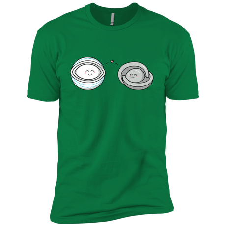 T-Shirts Kelly Green / X-Small Kawaii Timeless Mothership and Lifeboat Men's Premium T-Shirt