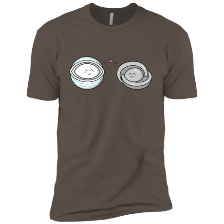 T-Shirts Warm Grey / X-Small Kawaii Timeless Mothership and Lifeboat Men's Premium T-Shirt