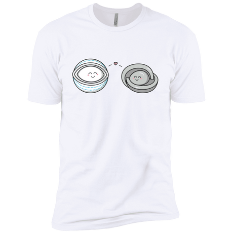 T-Shirts White / X-Small Kawaii Timeless Mothership and Lifeboat Men's Premium T-Shirt
