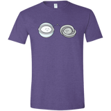 T-Shirts Heather Purple / S Kawaii Timeless Mothership and Lifeboat Men's Semi-Fitted Softstyle