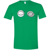 T-Shirts Irish Green / S Kawaii Timeless Mothership and Lifeboat Men's Semi-Fitted Softstyle