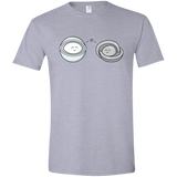T-Shirts Sport Grey / X-Small Kawaii Timeless Mothership and Lifeboat Men's Semi-Fitted Softstyle