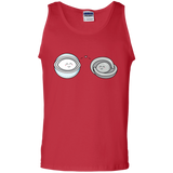 T-Shirts Red / S Kawaii Timeless Mothership and Lifeboat Men's Tank Top