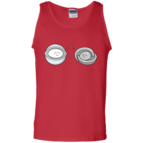 T-Shirts Red / S Kawaii Timeless Mothership and Lifeboat Men's Tank Top
