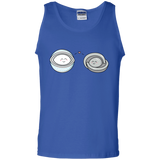 T-Shirts Royal / S Kawaii Timeless Mothership and Lifeboat Men's Tank Top