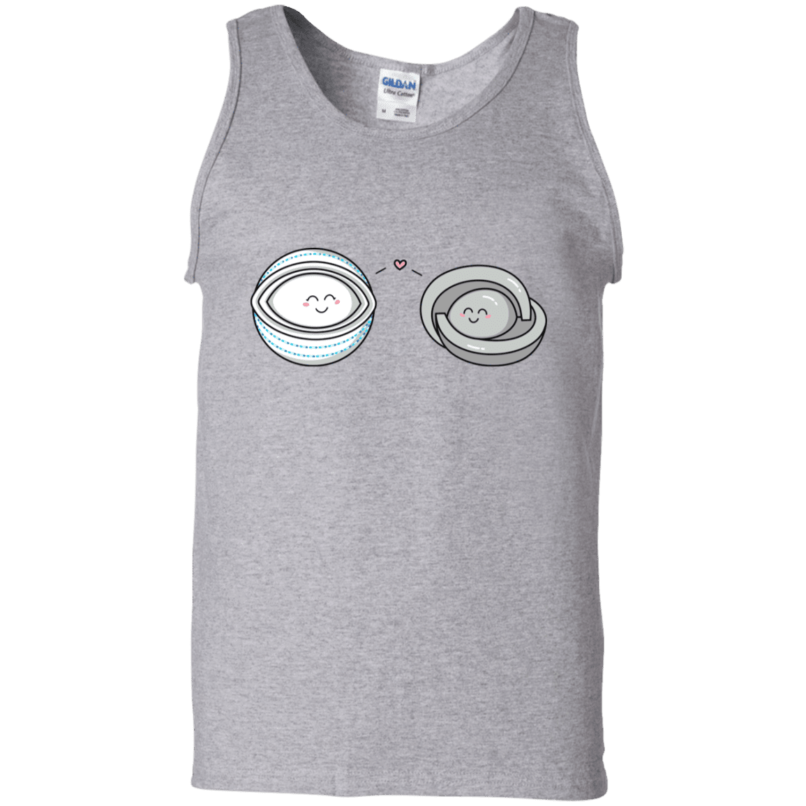 T-Shirts Sport Grey / S Kawaii Timeless Mothership and Lifeboat Men's Tank Top